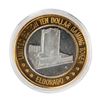 Image 1 : .999 Fine Silver Eldorado Reno, Nevada $10 Limited Edition Gaming Token