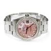 Image 1 : Rolex Ladies DateJust Stainless Steel 31mm MOP Diamond Dial Watch