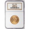 Image 1 : 1901 $10 Liberty Head Eagle Gold Coin NGC MS61