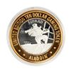 Image 1 : .999 Silver Aladdin Resort Casino Las Vegas, NV $10 Casino Limited Edition Gaming Token