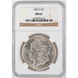 1902-S $1 Morgan Silver Dollar Coin NGC MS62