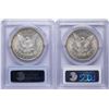 Image 2 : Lot of 1883-O & 1884-O $1 Morgan Silver Dollar Coins PCGS MS64
