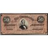 Image 1 : 1864 $50 Confederate States of America Note