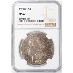 1900-O $1 Morgan Silver Dollar NGC MS63