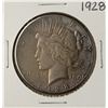 Image 1 : 1928 $1 Peace Silver Dollar Coin