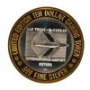 Image 2 : .999 Silver McCarran International Airport $10 Casino Limited Edition Gaming Token
