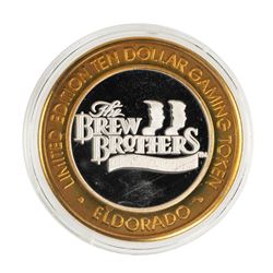 .999 Silver Eldorado Hotel and Casino $10 Casino Limited Edition Gaming Token