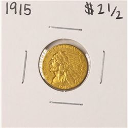1915 $2 1/2 Indian Head Quarter Eagle Gold Coin