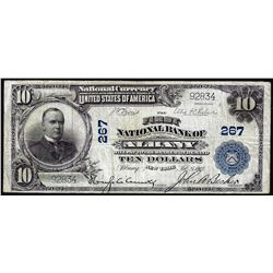 1902PB $10 First NB of Albany, New York CH# 267 National Currency Note