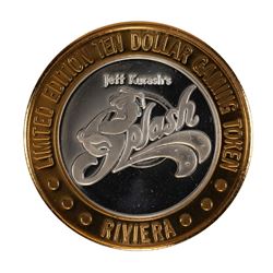 .999 Silver Riviera Hotel and Casino $10 Casino Limited Edition Gaming Token