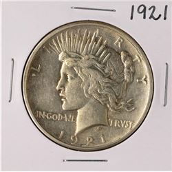 1921 $1 Peace Silver Dollar Coin