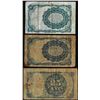 Image 2 : Lot of (3) Miscellaneous Fractional Currency Notes