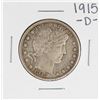 Image 1 : 1915-D Barber Half Dollar Coin