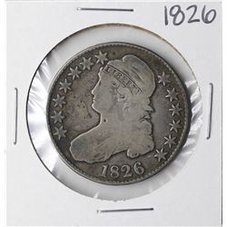 1826 Capped Bust Half Dollar Coin