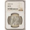 Image 1 : 1892-O $1 Morgan Silver Dollar Coin NGC AU53