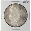 Image 2 : 1885 $1 Morgan Silver Dollar Coin Amazing Reverse Toning