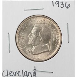 1936 Cleveland Centennial Commemorative Half Dollar Coin