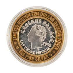 .999 Silver Caesars Palace Las Vegas, Nevada $10 Casino Limited Edition Gaming Token