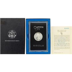 1882-CC $1 Morgan Silver Dollar Coin GSA Hoard w/ Box & COA