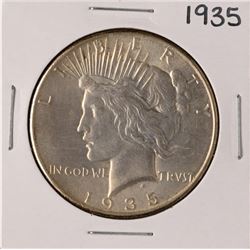 1935 $1 Peace Silver Dollar Coin