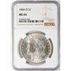 Image 1 : 1884-O $1 Morgan Silver Dollar Coin NGC MS64