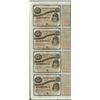 Image 1 : Uncut Sheet of (4) State of Louisiana Baby Bond Obsolete Notes