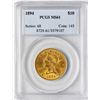 Image 1 : 1894 $10 Liberty Head Eagle Gold Coin PCGS MS61