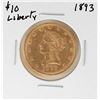 Image 1 : 1893 $10 Liberty Head Eagle Gold Coin