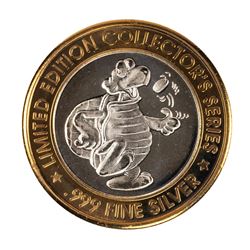 .999 Fine Silver St. Croix Casino $10 Limited Edition Gaming Token