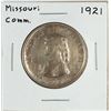 Image 1 : 1921 Missouri Centennial Commemorative Half Dollar Coin