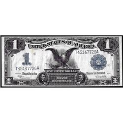 1899 $1 Black Eagle Silver Certificate Note