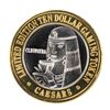 Image 1 : .999 Silver Caesars Palace Lake Tahoe, NV $10 Casino Limited Edition Gaming Token