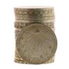 Image 1 : Roll of (20) Brilliant Uncirculated 1944 Mexico Un Peso Silver Coins