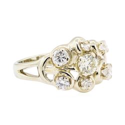 14KT White Gold 1.00 ctw Diamond Ring