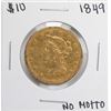 Image 1 : 1849 No Motto $10 Liberty Head Eagle Gold Coin