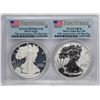Image 1 : 2012-S West Point $1 American Silver Eagle Set PCGS PR70/PR70DCAM First Strike