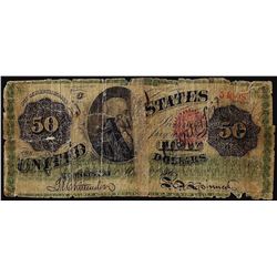 Contemporary Counterfeit 1863 $50 Legal Tender Note