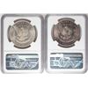 Image 2 : Lot of 1884-O & 1885-O $1 Morgan Silver Dollar Coin NGC MS63
