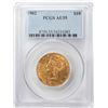 Image 1 : 1902 $10 Liberty Head Eagle Gold Coin PCGS AU55