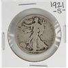 Image 1 : 1921-S Walking Liberty Half Dollar Coin