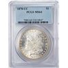 Image 1 : 1878-CC $1 Morgan Silver Dollar Coin NGC MS64