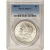 Image 1 : 1884-O $1 Morgan Silver Dollar Coin PCGS MS64+