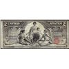 Image 1 : 1896 $2 Educational Silver Certificate Note