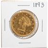 Image 1 : 1893 $10 Liberty Head Eagle Gold Coin