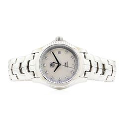 Stainless Steel Ladies Tag Heuer Link Wristwatch