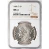 Image 1 : 1888-O $1 Morgan Silver Dollar Coin NGC MS63