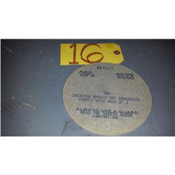 Rex-Cut Unitized Polishing Wheel 6"x 1/4"x 1/2" Grit: A80