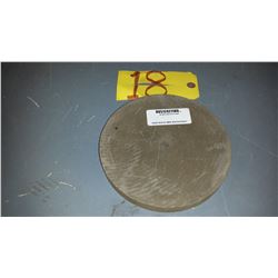 Rub-O-Cut Rubber Wheel 7" x 3/4" x 1/2" Grit: A180