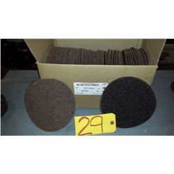 Rapid Change Velcro 7" Ex-Coarse Brown Scotch-Brite Disc