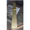 Image 1 : Brass plate 73" x 6" x 1/4"
